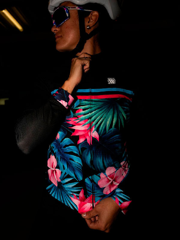 Women's Element Pro D2 Cycling Jersey - Long Sleeve