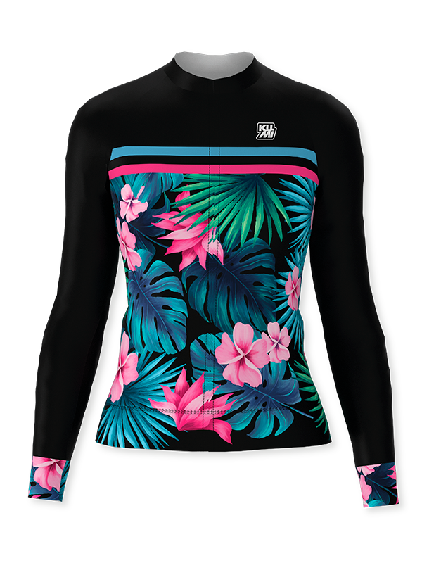 Women's Element Pro D2 Cycling Jersey - Long Sleeve
