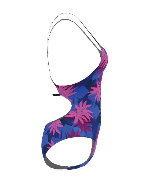 Traje de baño PURPEL PBT TROPICAL PINK para mujer
