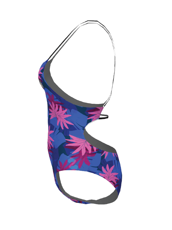 Traje de baño PURPEL PBT TROPICAL PINK para mujer