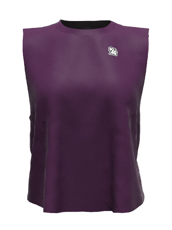 Running Top AeroFlow Dark Purple Mujer