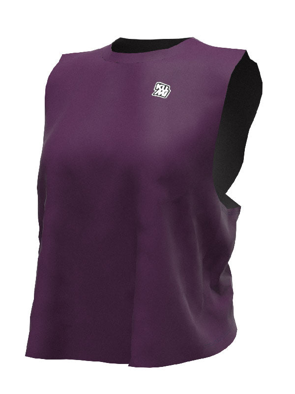 Running Top AeroFlow Dark Purple Mujer