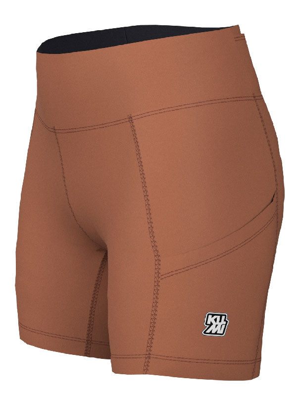 Leggings Cortos Terracota Rush Mujer