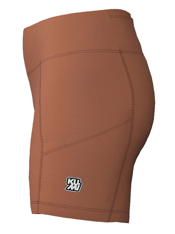 Leggings Cortos Terracota Rush Mujer