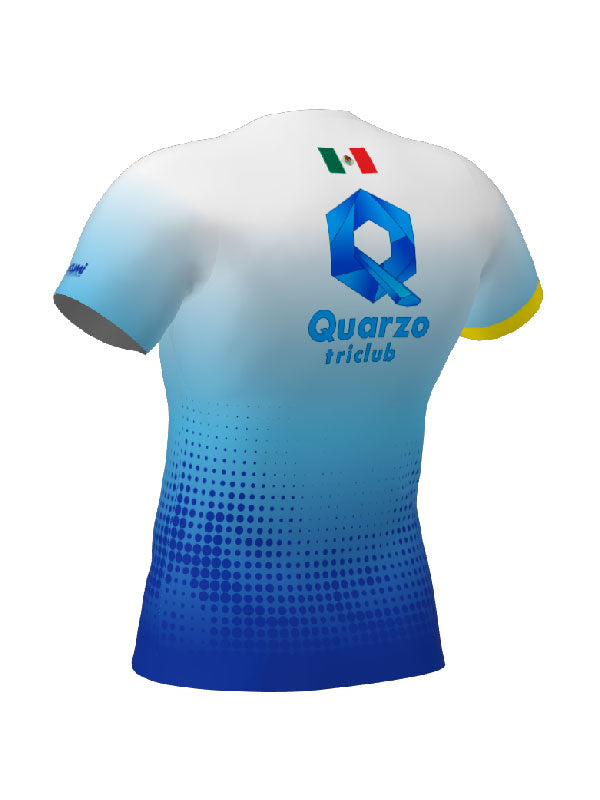 Playera Running MC Quarzo TriClub Hombre