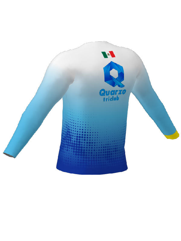 Playera Running ML Quarzo TriClub Hombre
