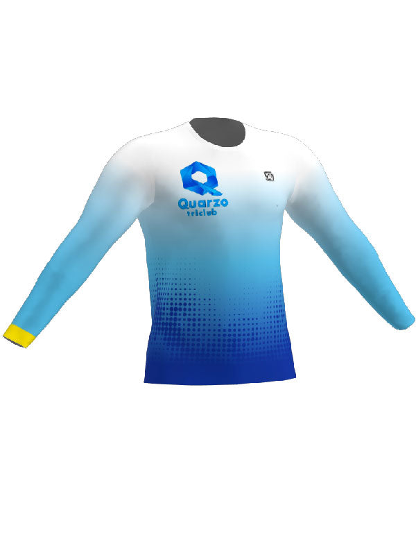 Playera Running ML Quarzo TriClub Hombre