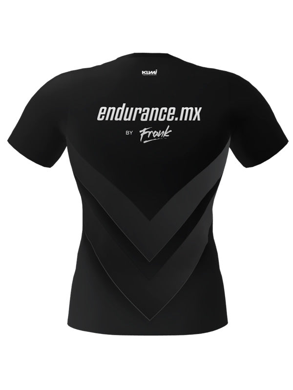 Playera Running Slim Fit MC FRANK  Endurance Hombre